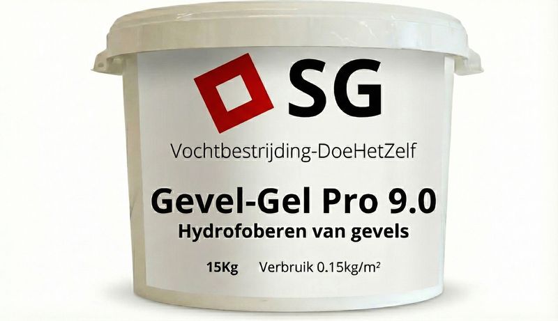 Hydro gevel-Gel Pro 15Kg        verbruik 0.15kg/m²