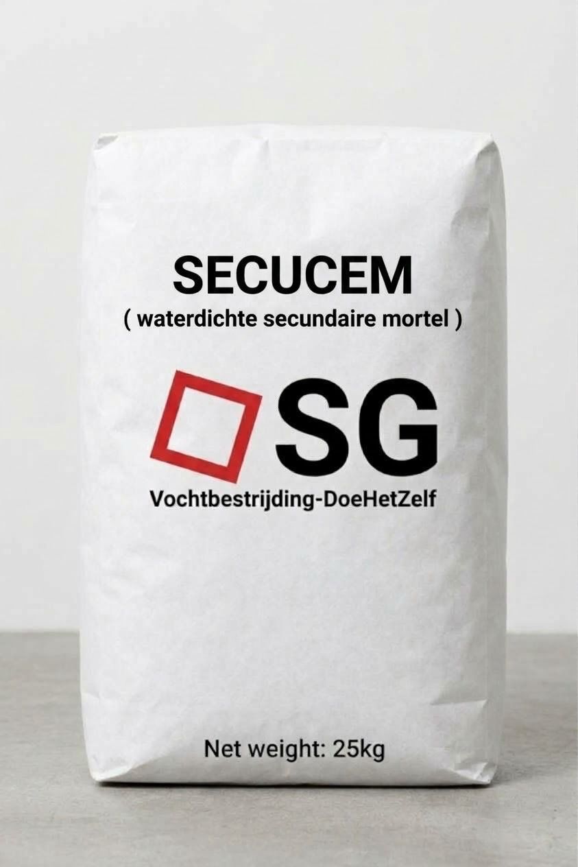 SecuCem (Waterdichte secundaire mortel/cement)