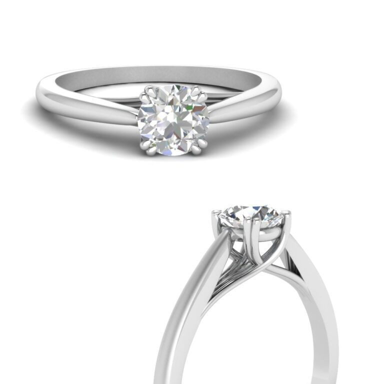 S#3 14K. GOLD 1 CARAT LAB GROWN CENTER