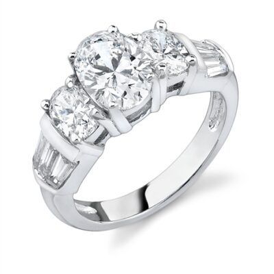 Modern Bridal Ring 6
