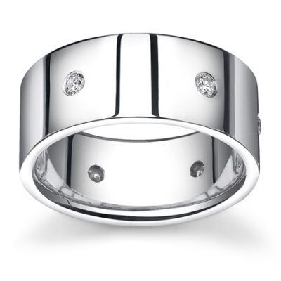 Gentlemen's Diamond Modern Ring #10
