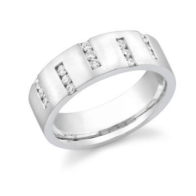 Gentlemen's Diamond Modern Ring #2 / 14K. GOLD 0.70 CT. ROUND CUT NATURAL DIAMONDS Gentlemen's Diamond Modern Ring #2 / 14K. GOLD 0.70 CT. ROUND CUT NATURAL DIAMONDS