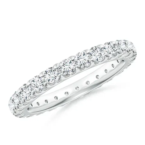 WB #3/ 14K GOLD 1.00 CARAT NATURAL ROUND DIAMONDS ETERNITY BAND