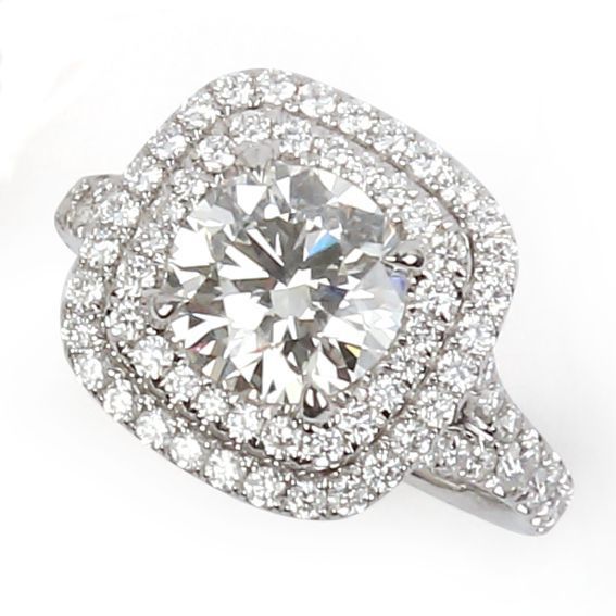 DH01 3.81 TOTAL WIGHT CARAT ALL NATURAL DIAMOND  RING