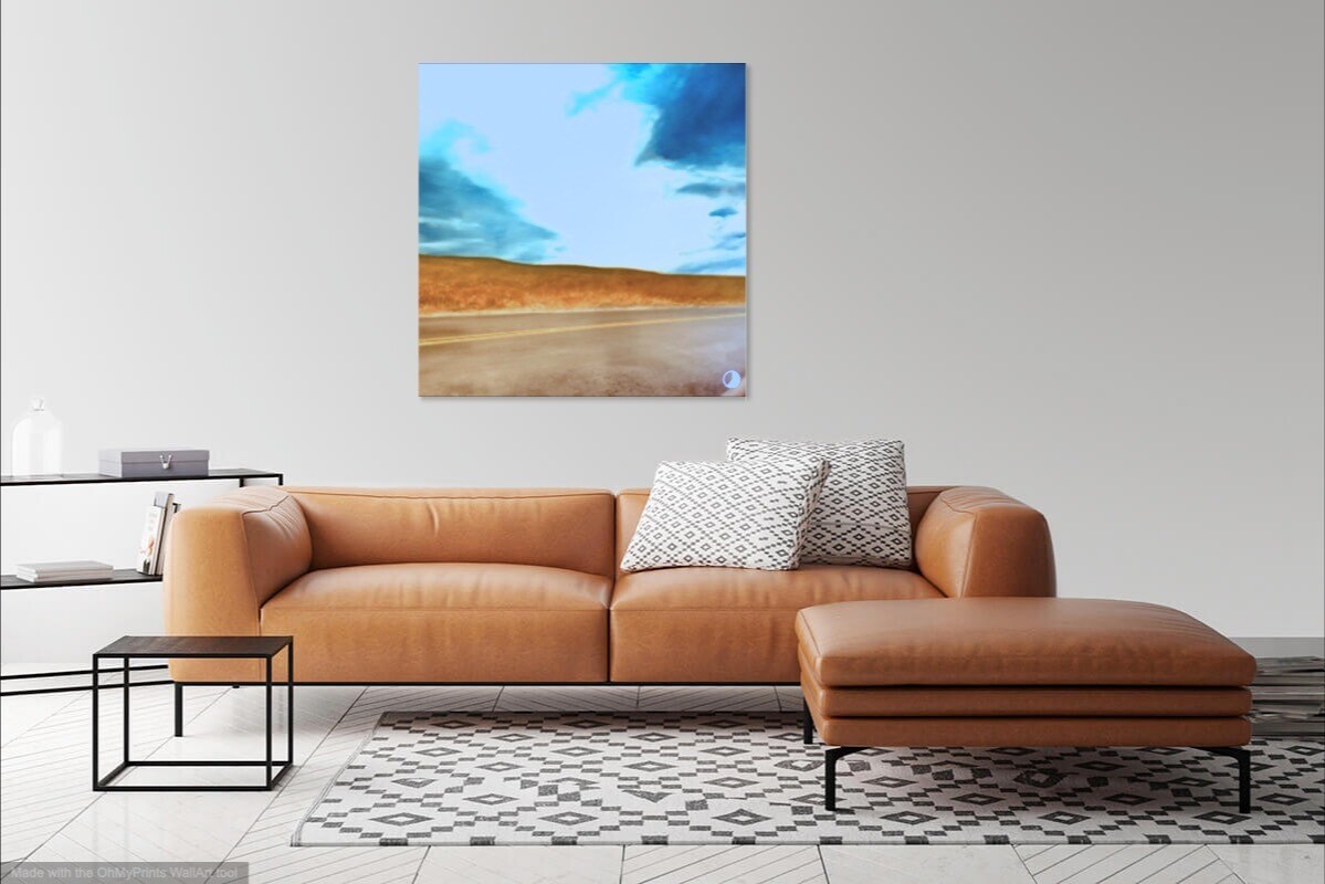 Road - 36" x 36" - Canvas Print