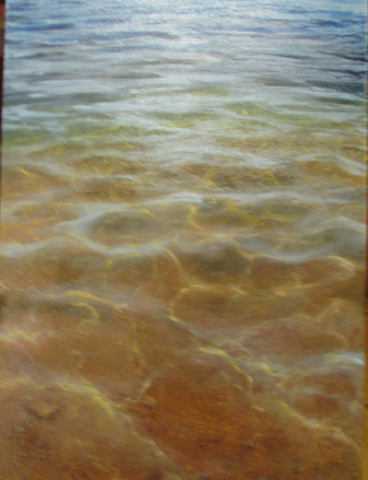Beach 1 - 30&quot; x 24&quot; - Canvas Print