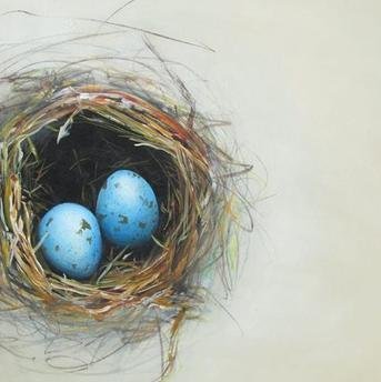 The Nest - 24" x 24" - Canvas Print