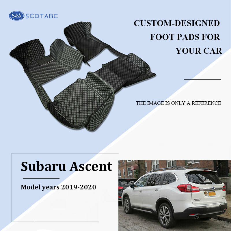 Subaru Ascent All-Weather Floor Liner Mats -Black