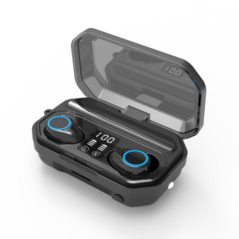 LCD Display Wireless V5.1 Bluetooth Earphone Stereo Headphone Sports