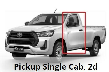Toyota Tundra 2000-present Car Mats, Step 1.1 - Select your Vehicle&#39;s Body Style: Single/Regular Cab(2-door)