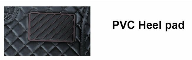 BMW 1 Series (E81/E82/E87/E88) 2004 - 2013 Car Mats, Step 3 - Select your heel pad: PVC