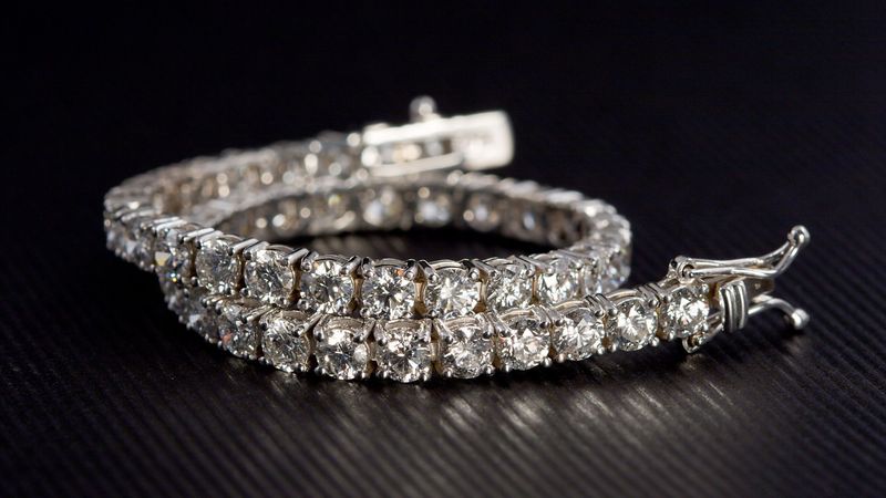 1.90 carat Round Lab Diamond Tennis Bracelet 1.90 carat Round Lab Diamond Tennis Bracelet