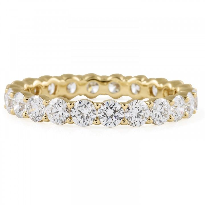 1.60 carat Round Lab Diamond Eternity Band