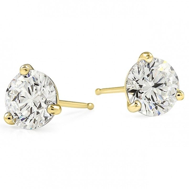 2.4 carat TW Lab-Grown GIA Graded Diamond Studs