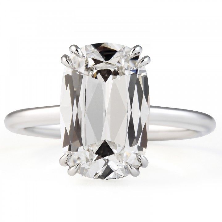 3.03 carat Antique Hybrid Lab Invisible Gallery™ Ring