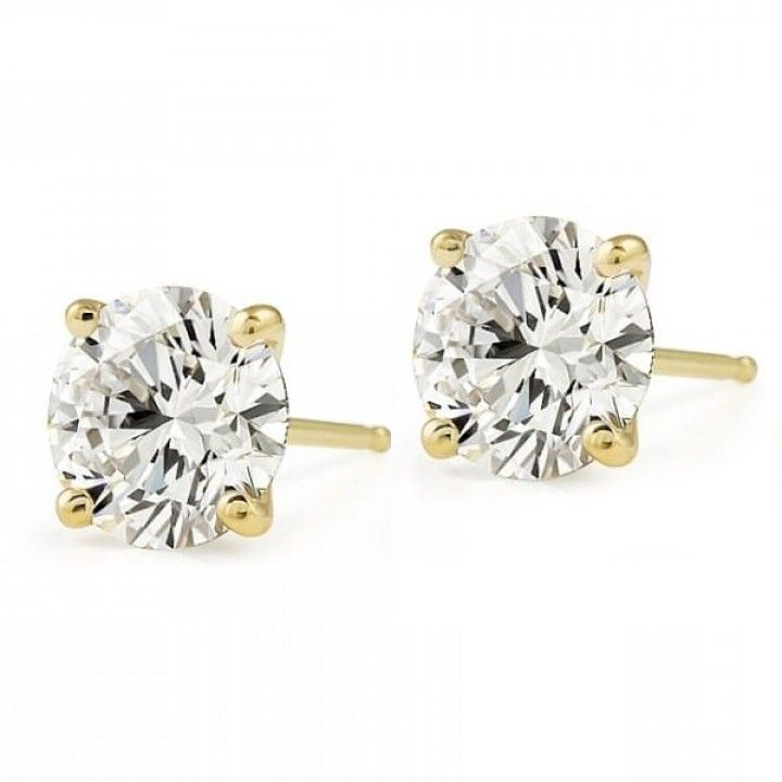 3 carat TW Lab-Grown GIA Graded Diamond Studs