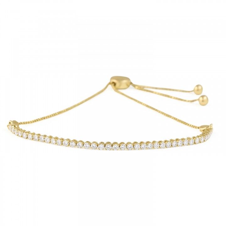 0.85 carat Lab Diamond Zip-Up Tennis Bracelet