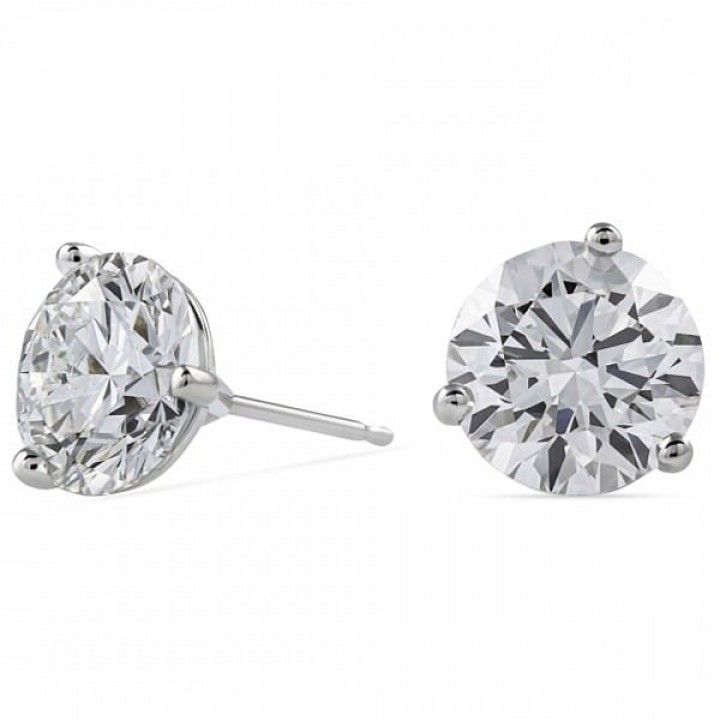 4 carat TW Lab-Grown GIA Graded Diamond Studs