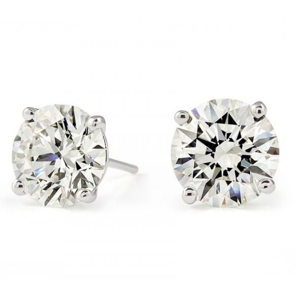 3.4 Carat TW Lab-Grown GIA Graded Diamond Studs