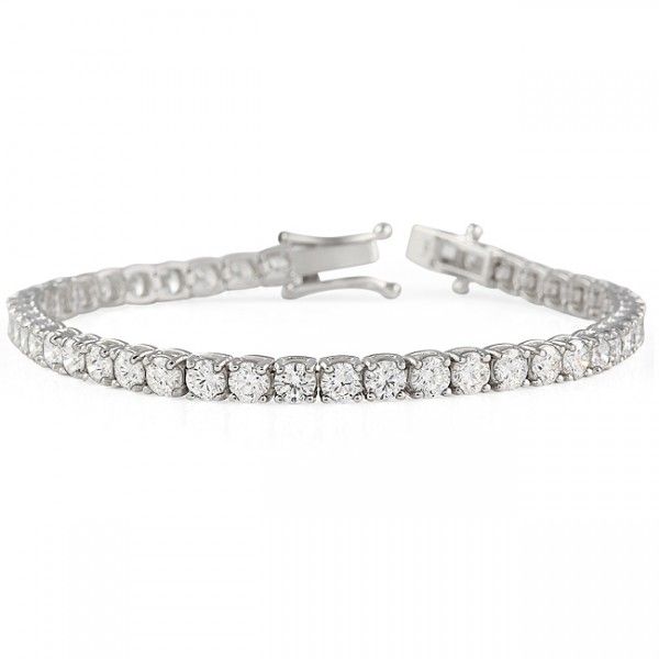 8.65 carat Lab-Grown Diamond Tennis Bracelet