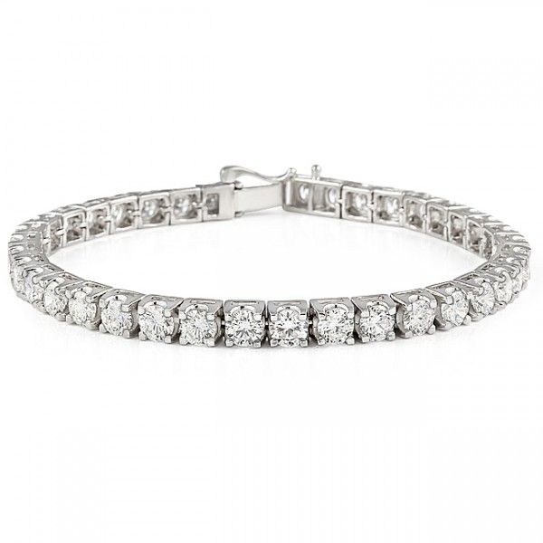 12 carat Lab-Grown Diamond Tennis Bracelet