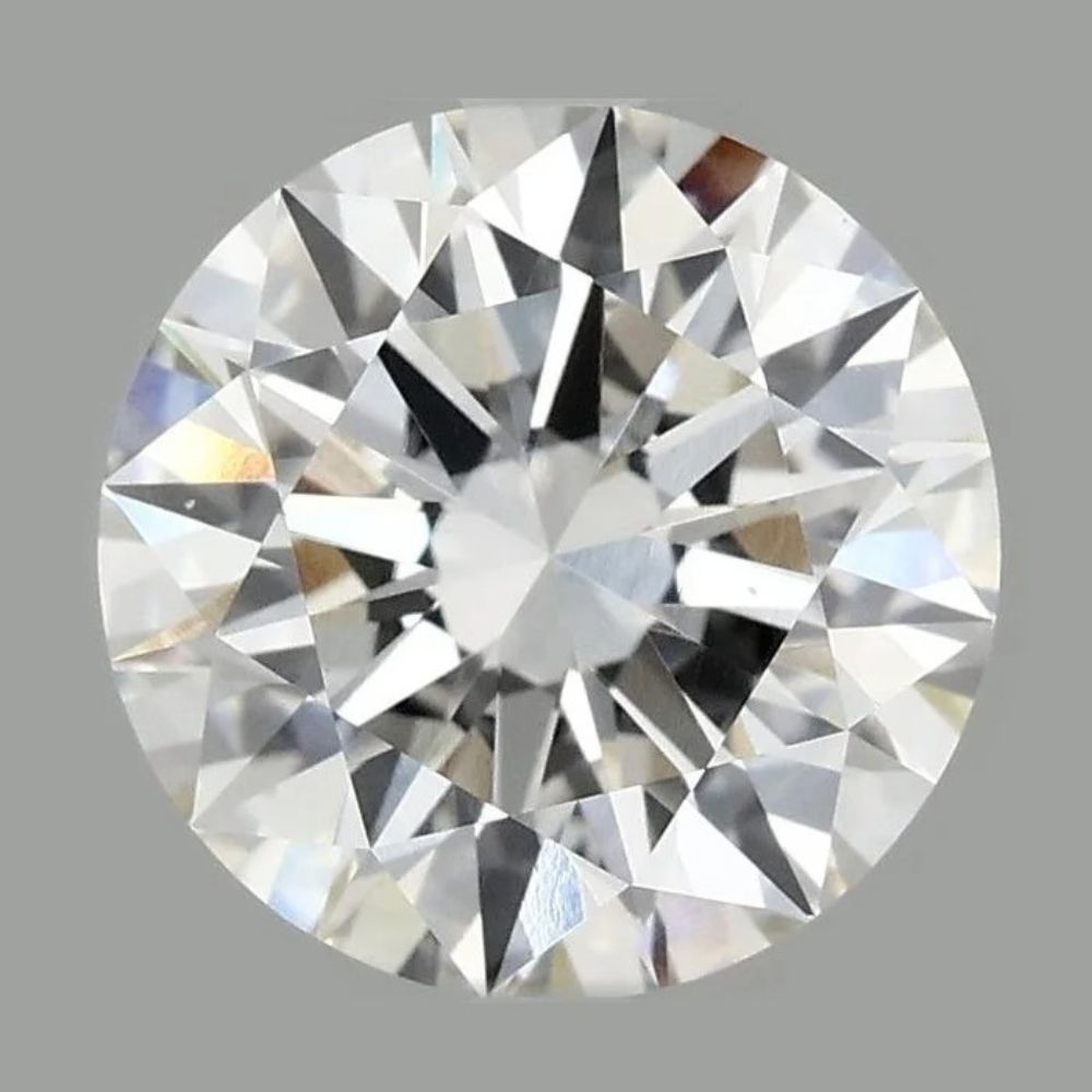 2.96 Carat Round Lab Grown Diamond