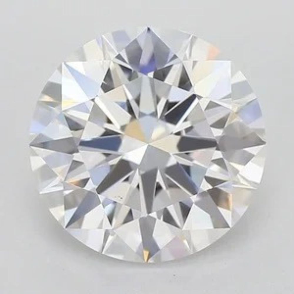 2.02 Carat Round Lab Grown Diamond