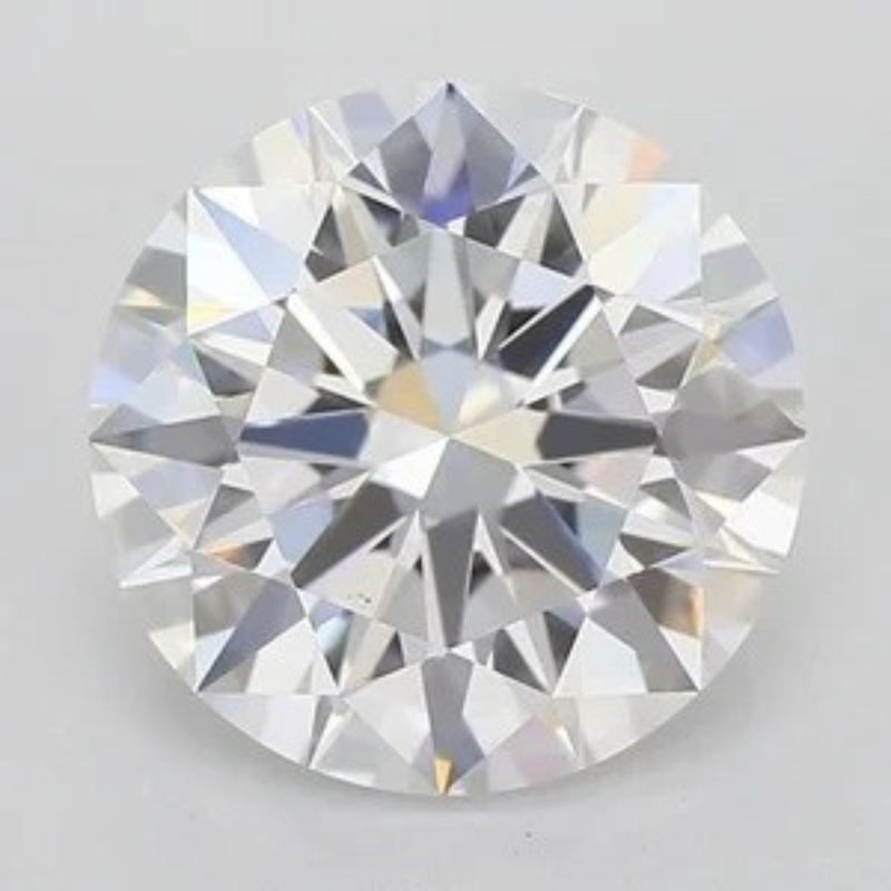 2.02 Carat Round Lab Grown Diamond