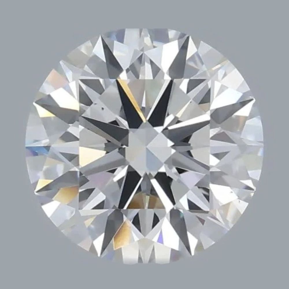 2.04 Carat Round Lab Grown Diamond
