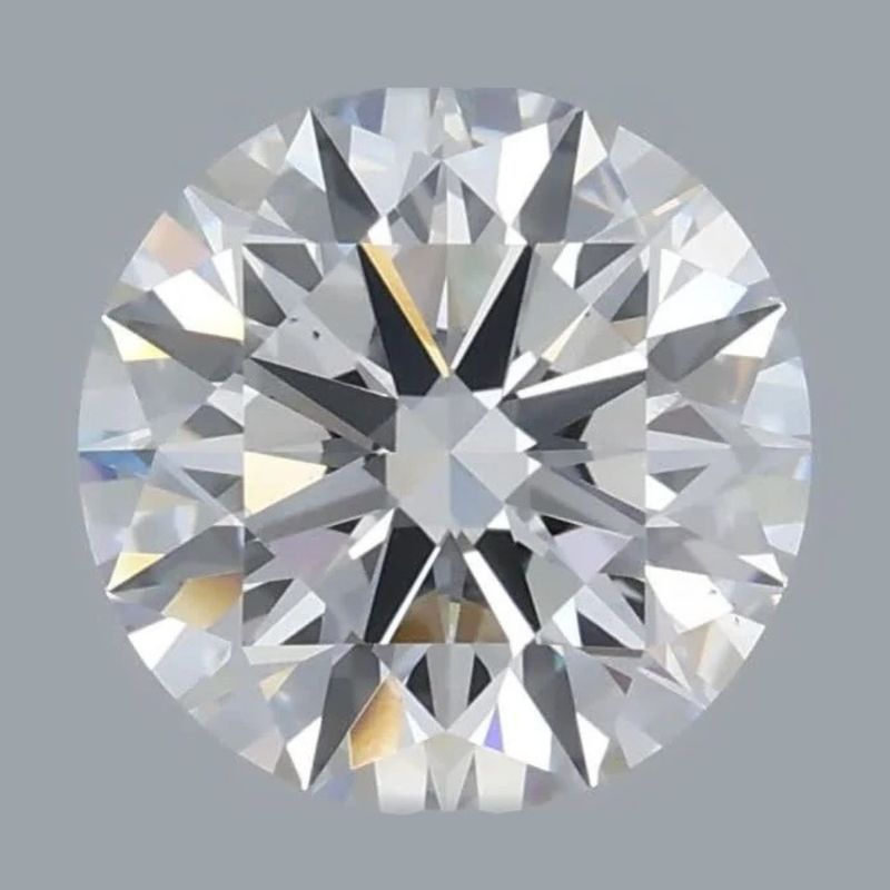 2.04 Carat Round Lab Grown Diamond