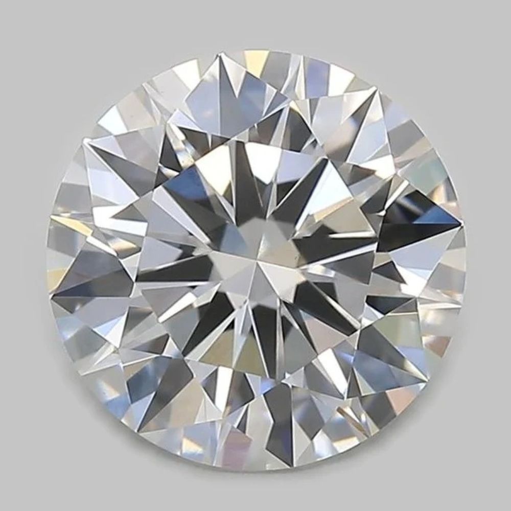 2.03 Carat Round Lab Grown Diamond