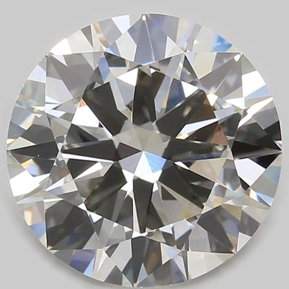 3.02 Carat Round Lab Grown Diamond