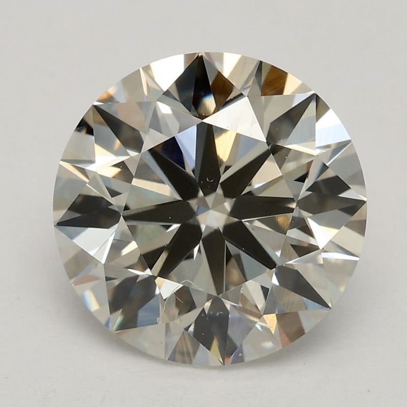 3.01 Carat Round Lab Grown Diamond