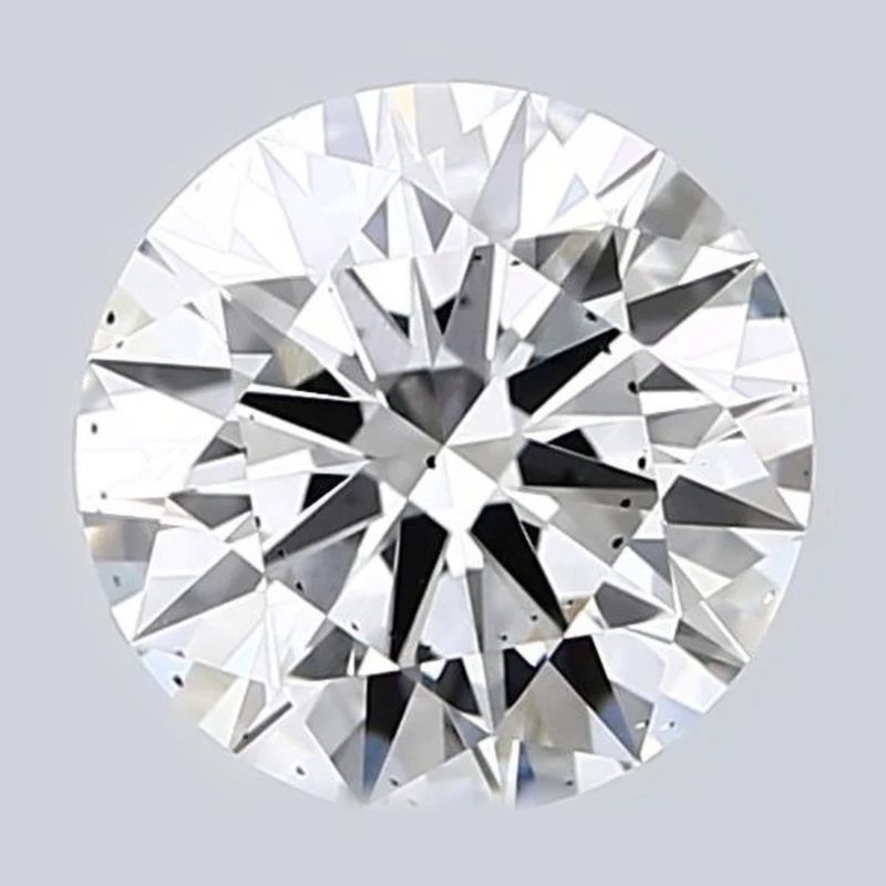 1.90 Carat Round Lab Grown Diamond