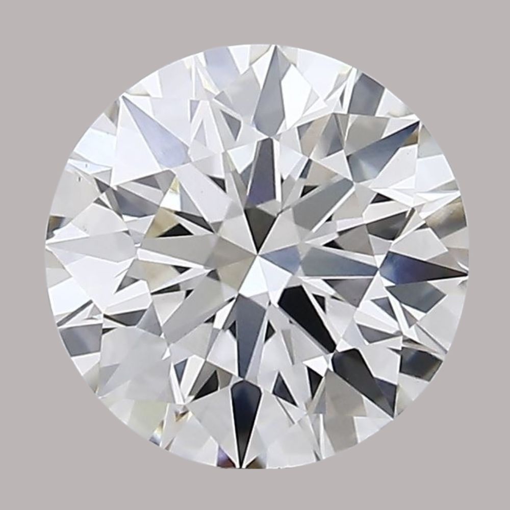 2.02 Carat Round Lab Grown Diamond