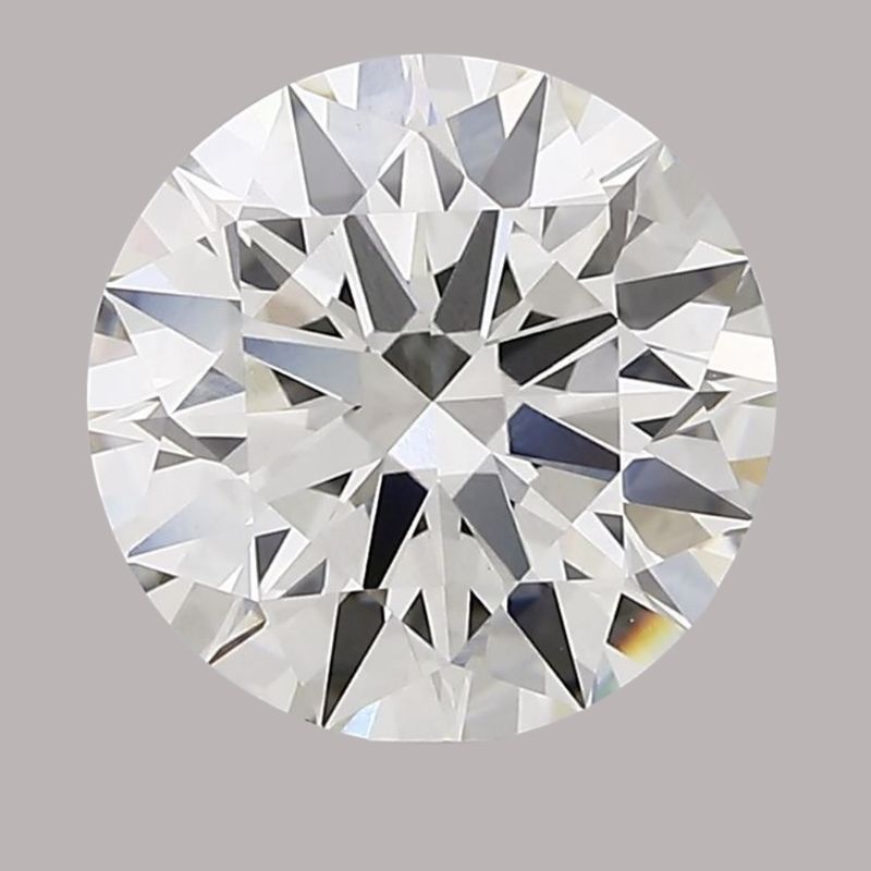 3.06 Carat Round Lab Grown Diamond
