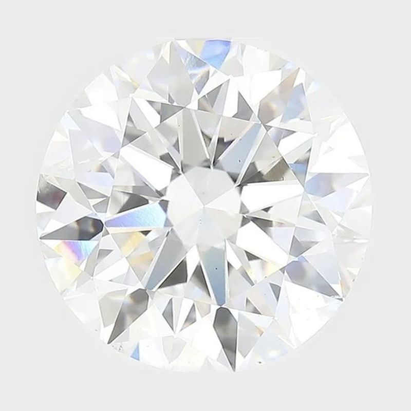 7.00 Carat Round Lab Grown Diamond