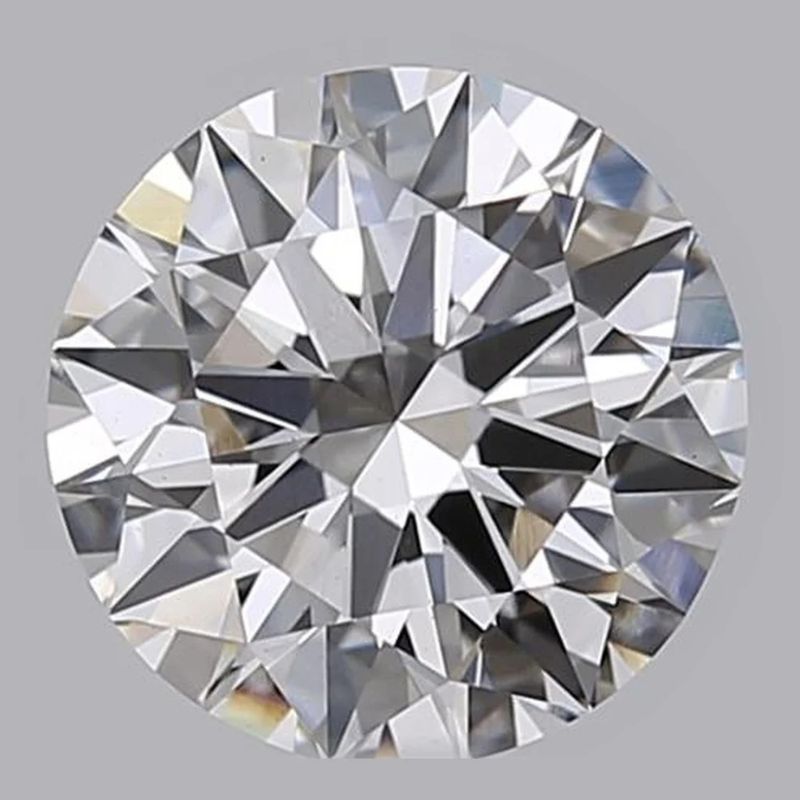 3.07 Carat Round Lab Grown Diamond
