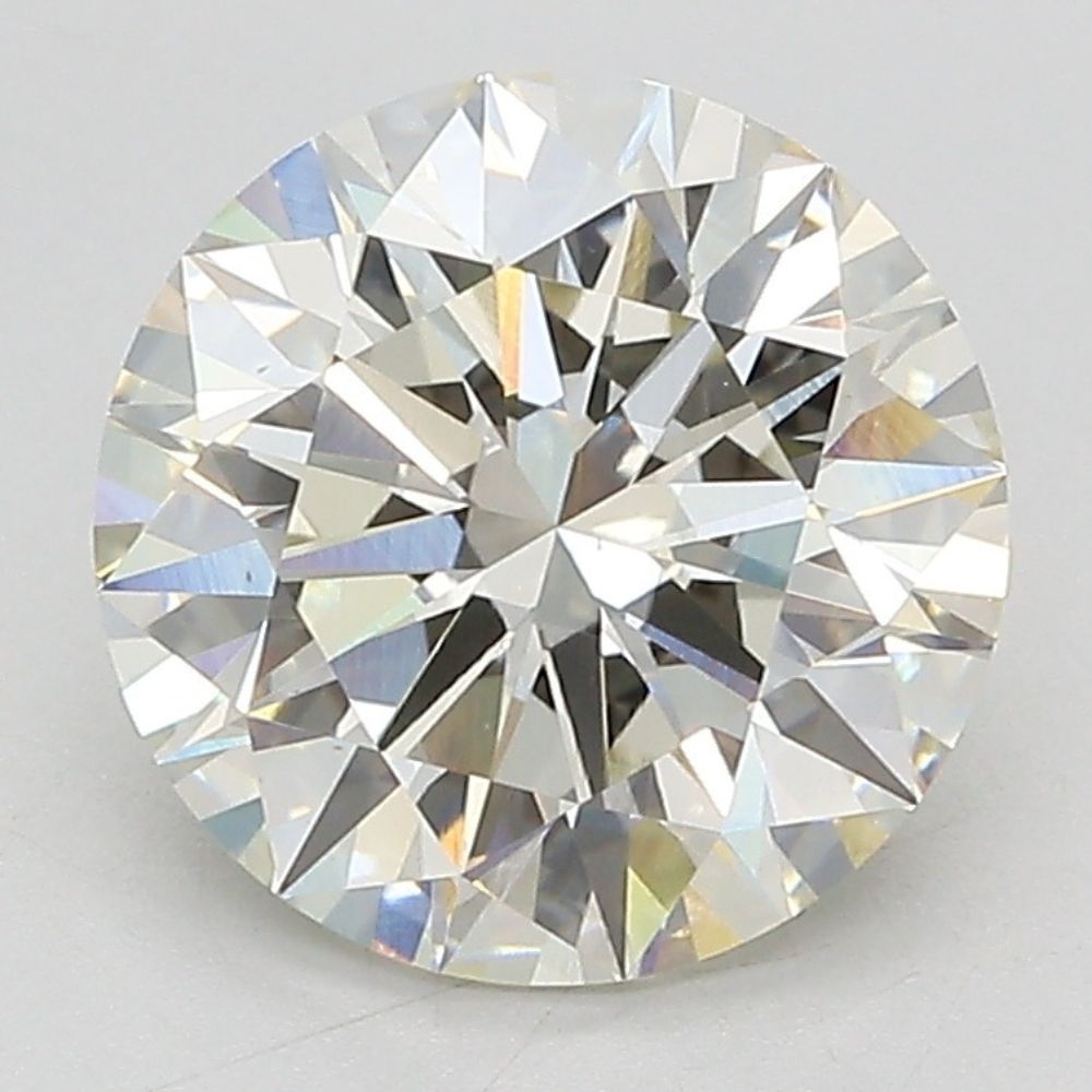 3.04 Carat Round Lab Grown Diamond