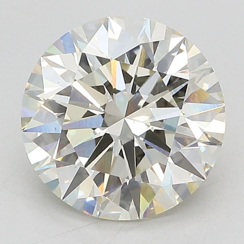 3.04 Carat Round Lab Grown Diamond