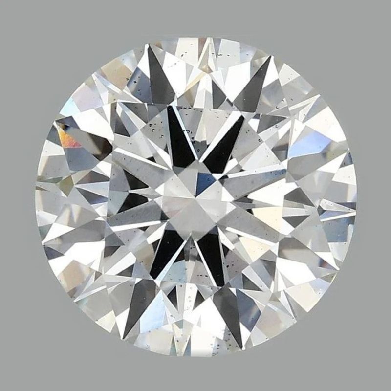 4.10 Carat Round Lab Grown Diamond
