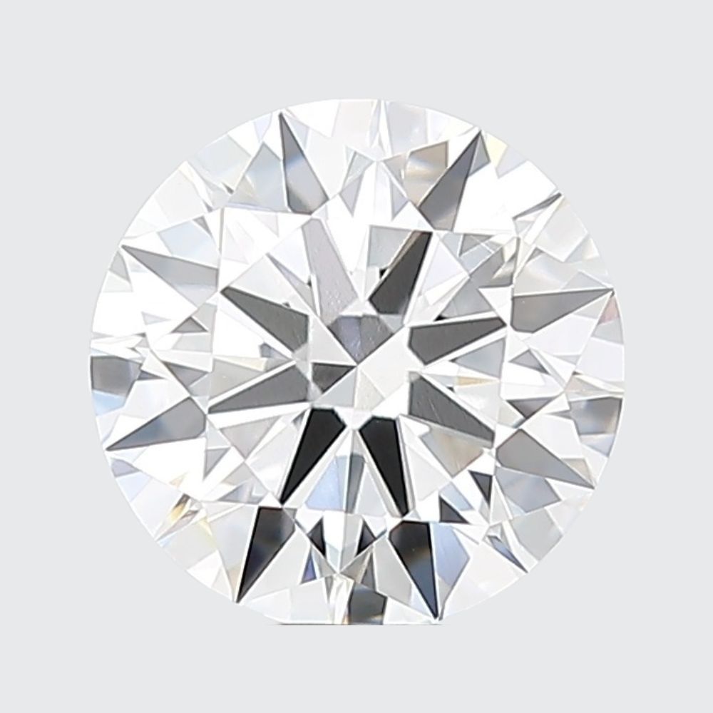 2.02 Carat Round Lab Grown Diamond D Color