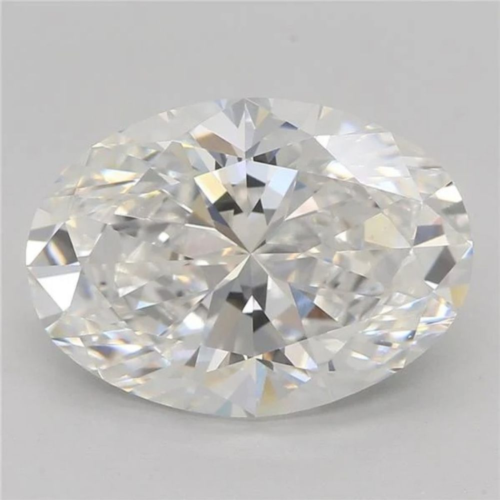 3.08 Carat Oval Lab Grown Diamond