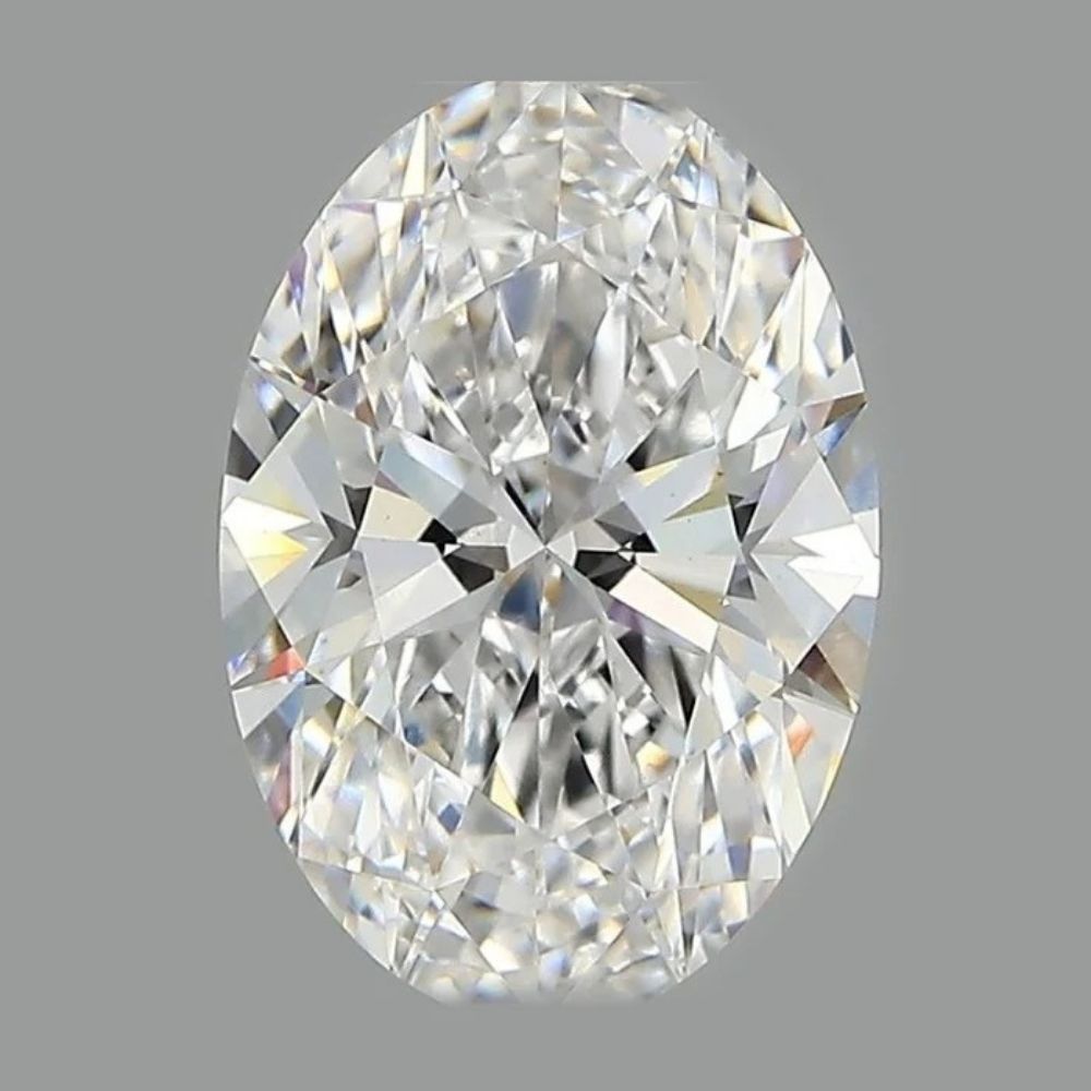 2.96 Carat Oval Lab Grown Diamond