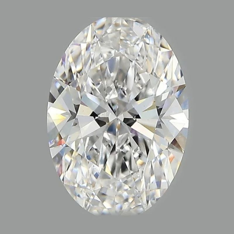 2.96 Carat Oval Lab Grown Diamond