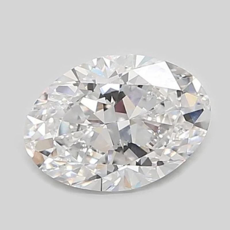 2.94 Carat Oval Lab Grown Diamond