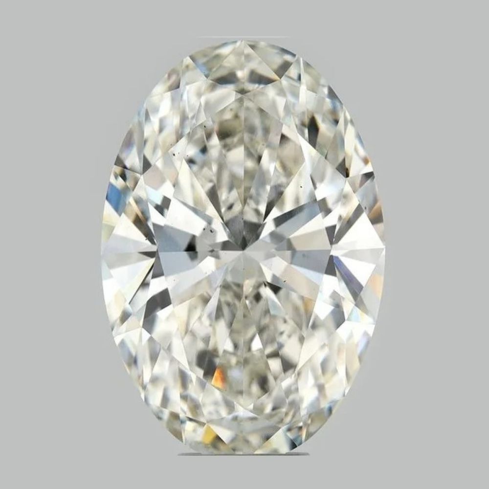11.02 Carat Oval Lab Grown Diamond