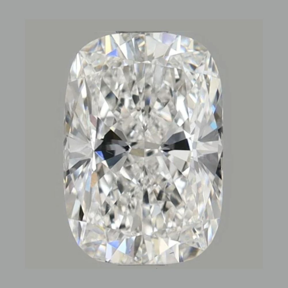 1.97 Carat Cushion Lab Grown Diamond F Color