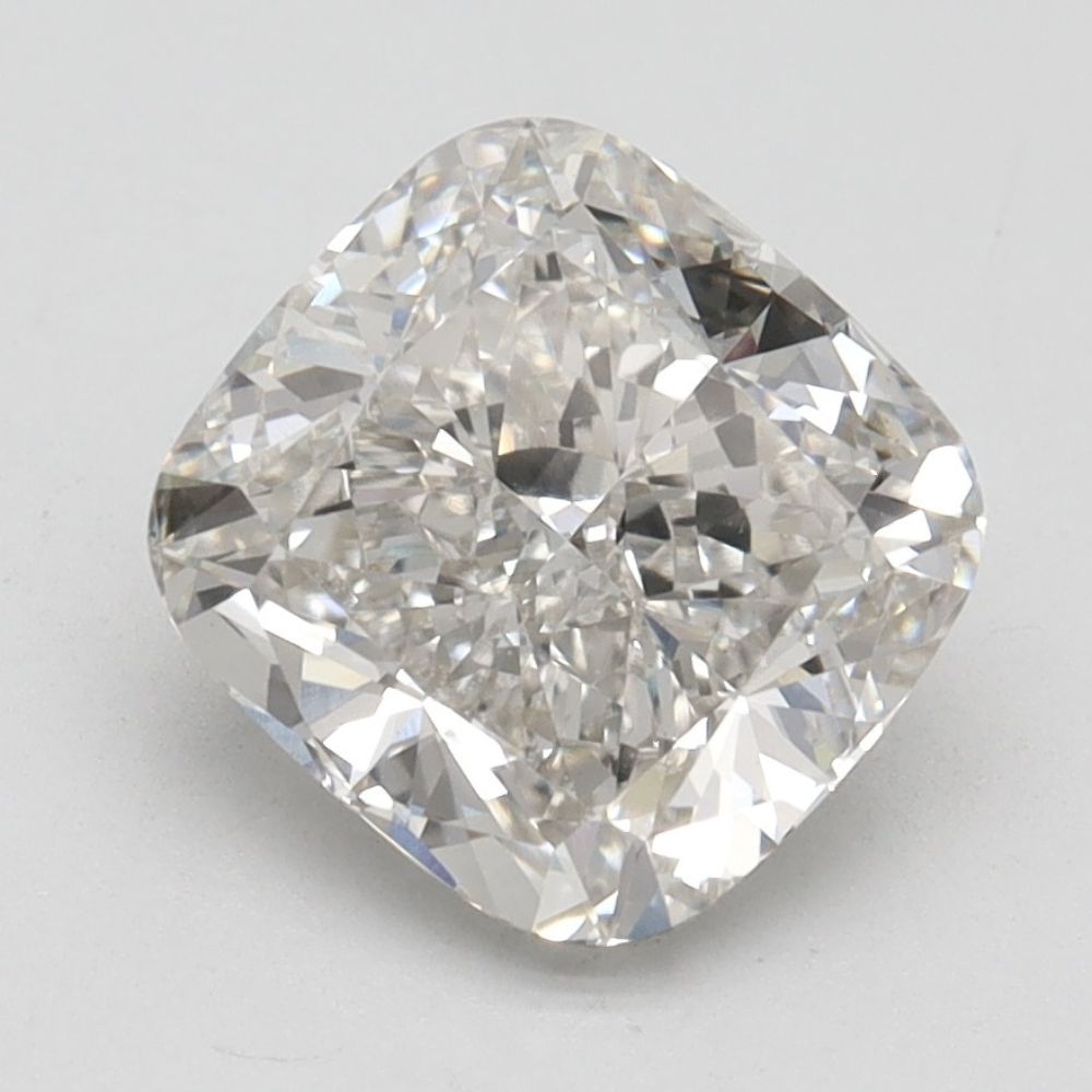2.51 Carat Cushion Lab Grown Diamond H Color
