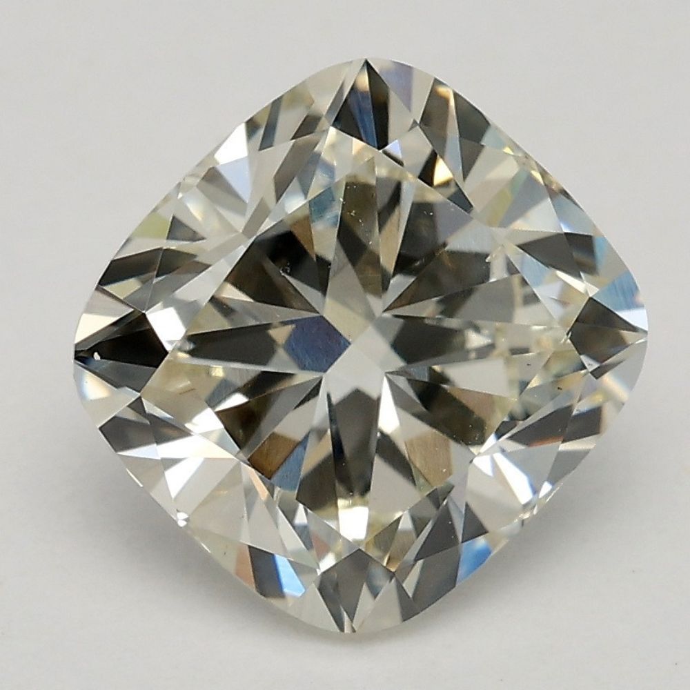 2.00 Carat Cushion Lab Grown Diamond J Color